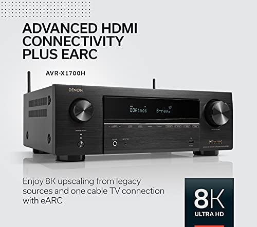 7.2 Channel AV Receiver with 8K HDMI X8180