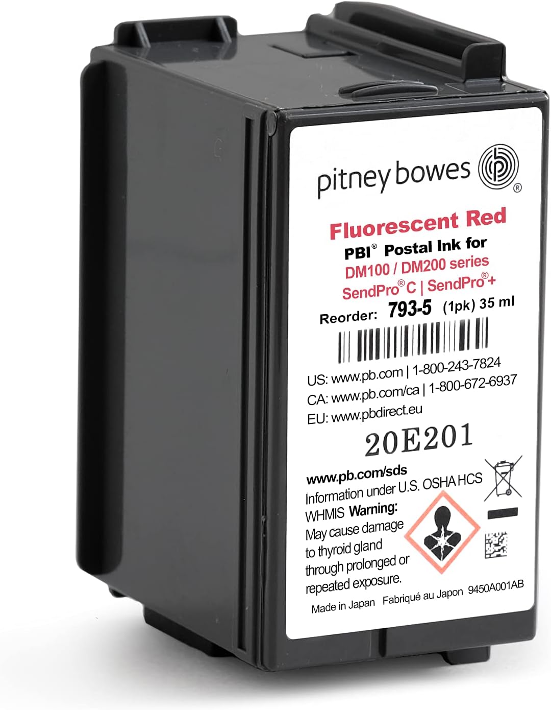 Red Ink Cartridge 35 ml U208