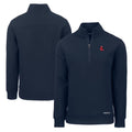 Navy Recycled Quarter-Zip Pullover A398842