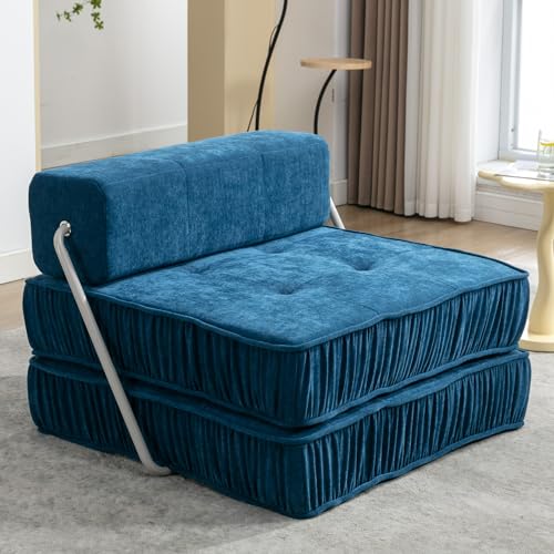 Gray Folding Sofa Bed with Removable Back Cushion X344566