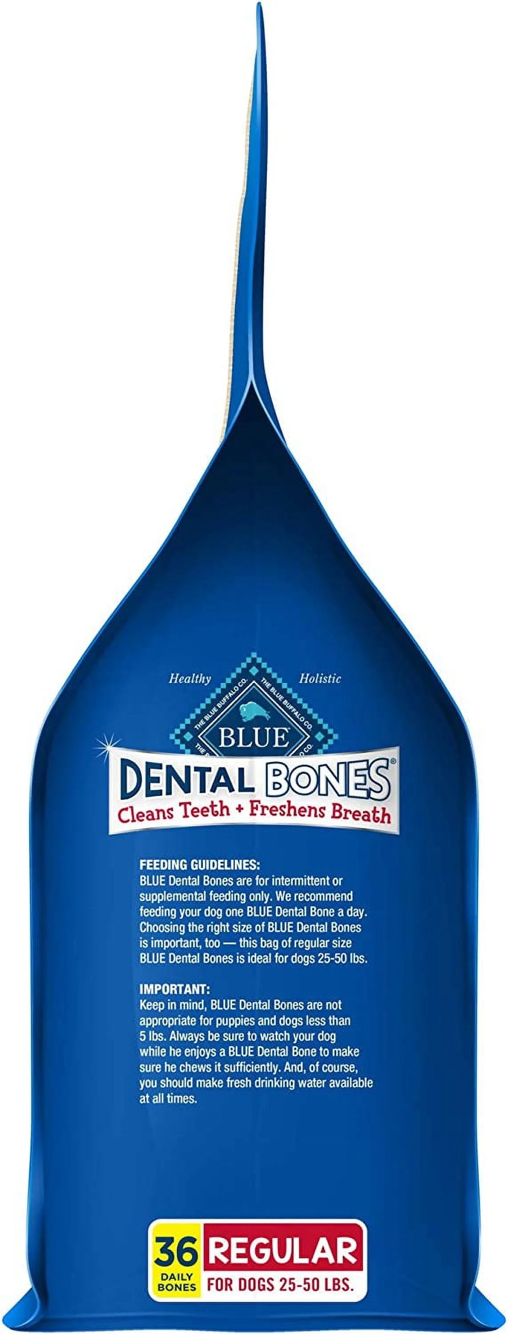 Natural Dental Chew Dog Treats 36-oz Bag F860