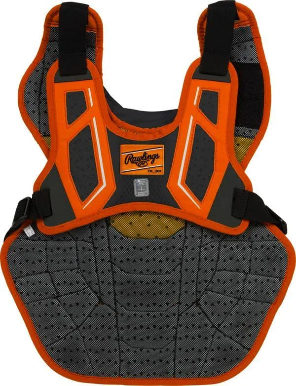Black/Orange Chest Protector Z6457