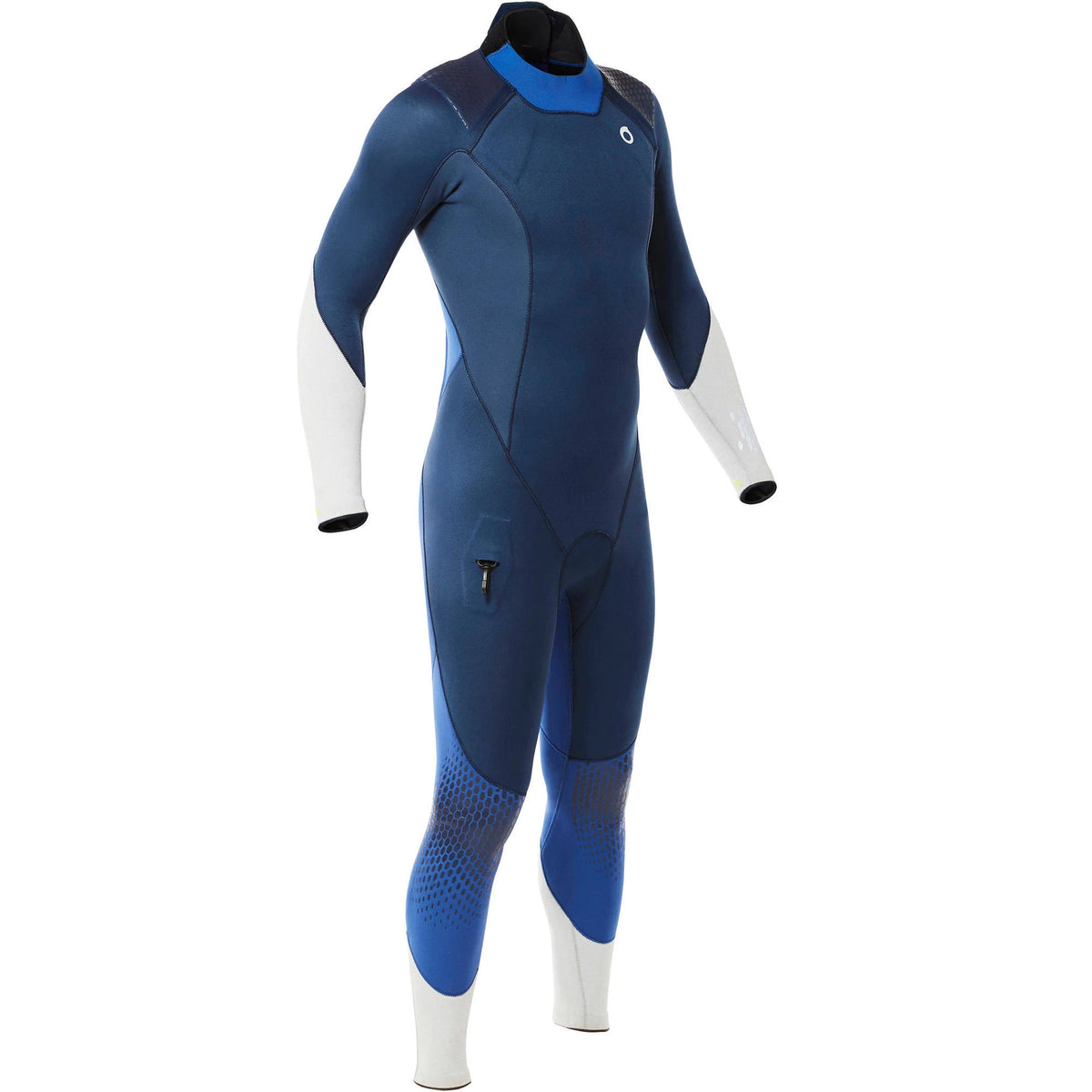 Men's Scuba Diving 3 mm Wetsuit Dark Blue, Size Small F35735