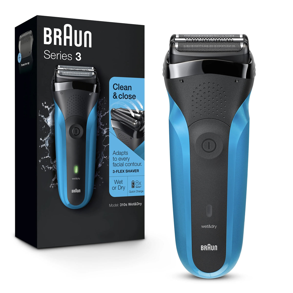 Rechargeable Wet Dry Electric Shaver R958345