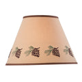Pinecone Embroidered Shade - 12" D519249