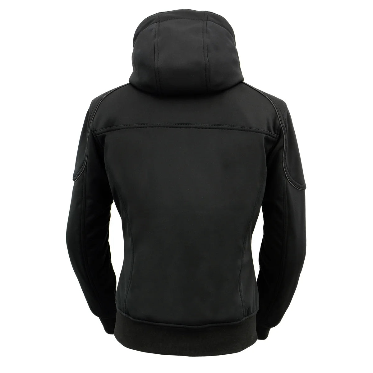 Women's Black Heated Soft Shell Racing Style Jacket Medium Z89267