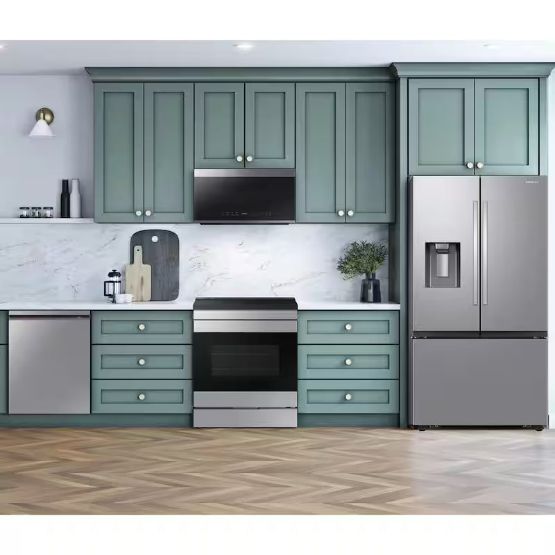 26 cu. ft. Counter Depth 3-Door French Door Refrigerator with Ice in Stainless Steel S408878