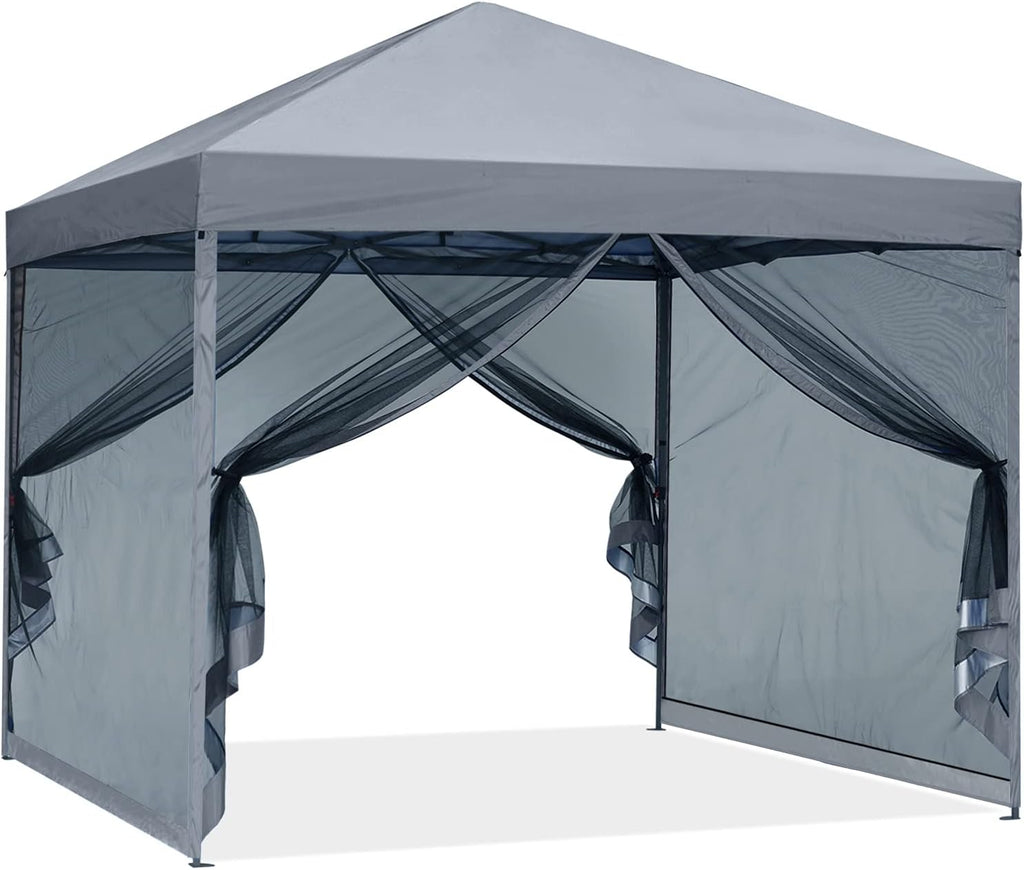 Royal Blue Pop up Canopy Tent with Netting Wall Y217