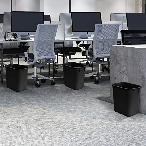 Plastic Wastebasket 3.25 Gallon Set of 8 O700