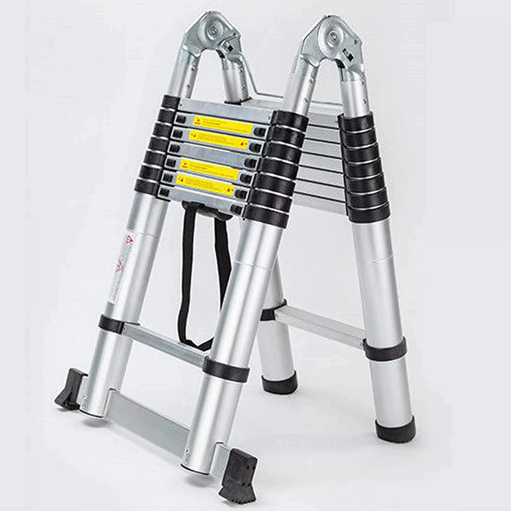 16.5FT Aluminum Telescoping Extension Ladder B312