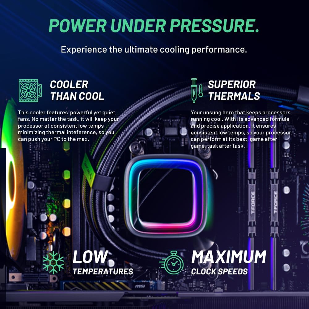 Black Gaming PC Desktop Q781