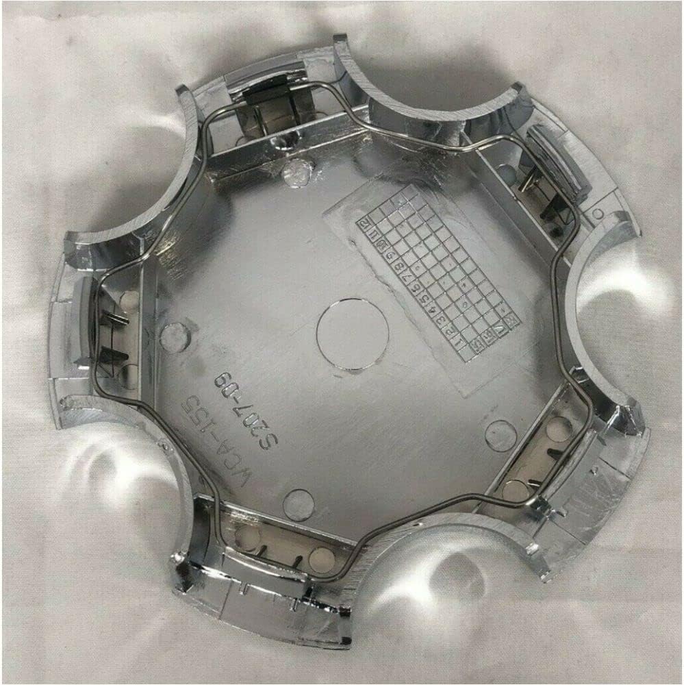 Chrome Wheel Center Cap Set R809