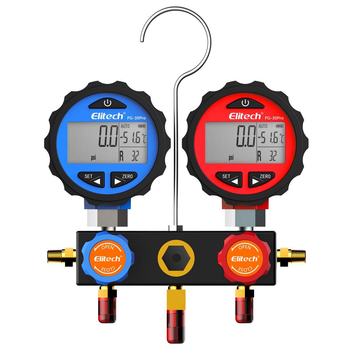 AC Manifold Gauge Set with Hoses and Carrying Case K6708