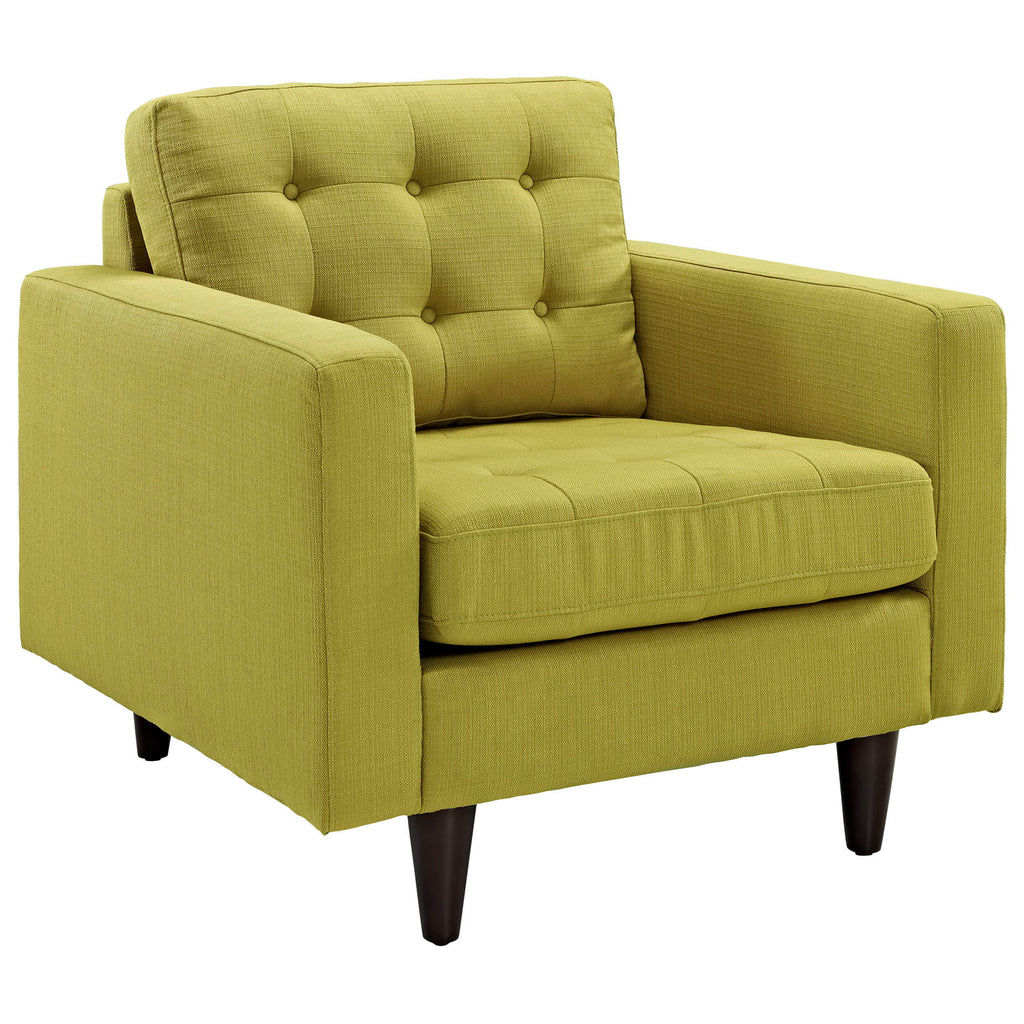 Armchair and Sofa Set of 2 in Wheatgrass E362