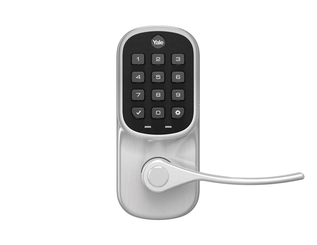 Smart Keypad Lever in Satin Nickel I746