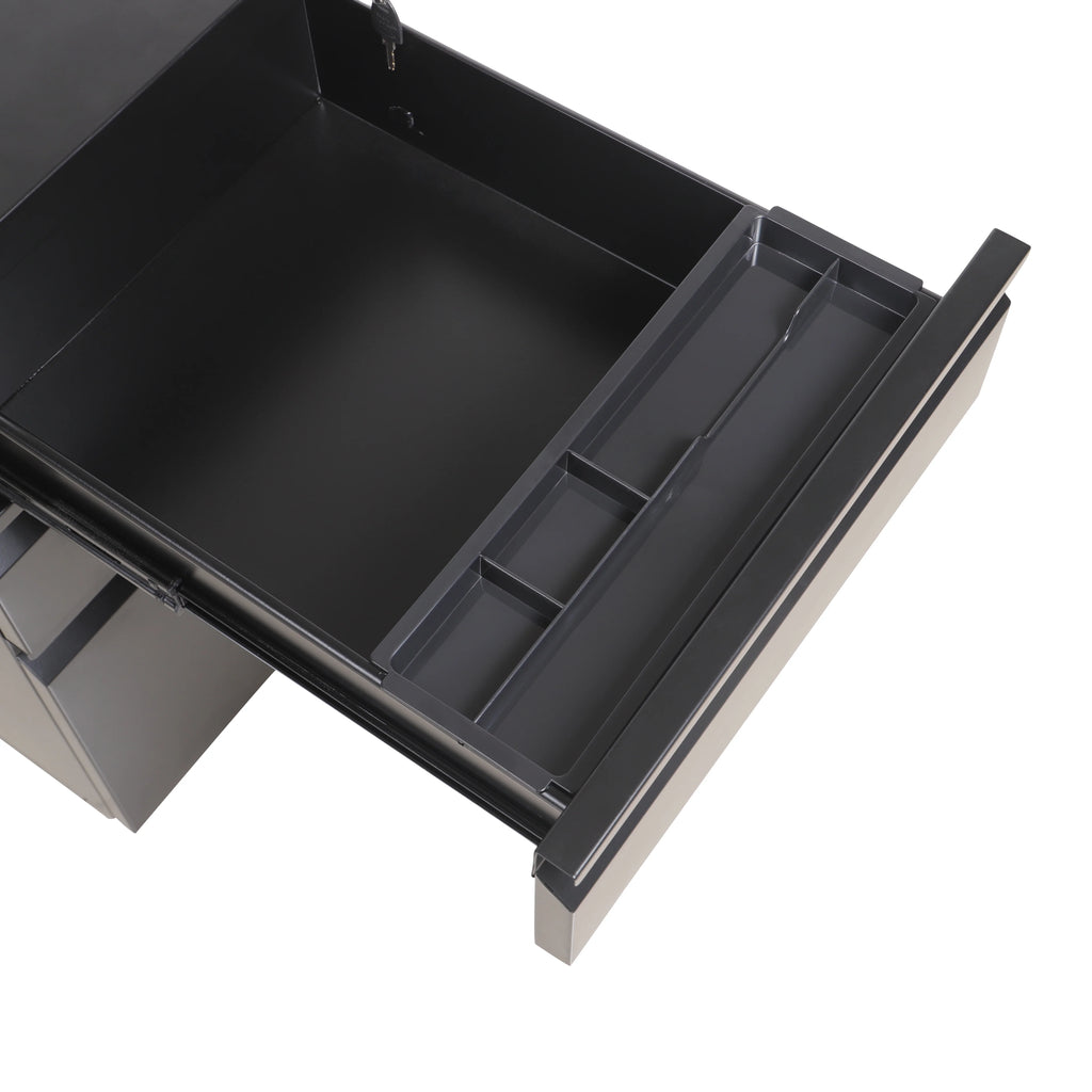 Metal 3 Drawer File Cabinet for Legal Or Letter Files F737772