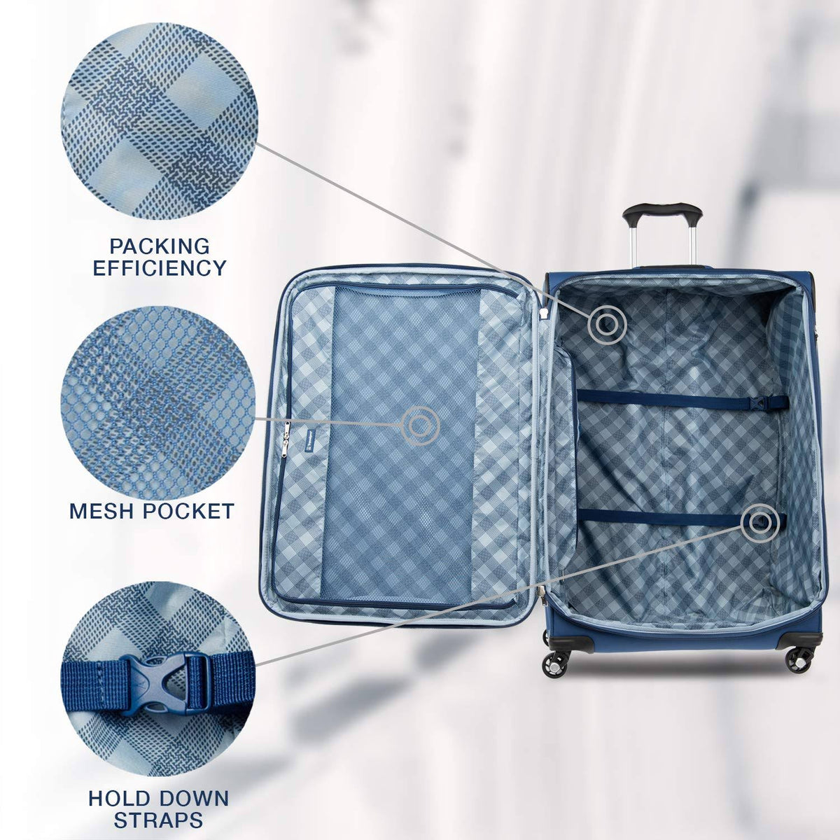 Sapphire Blue Expandable Spinner E669