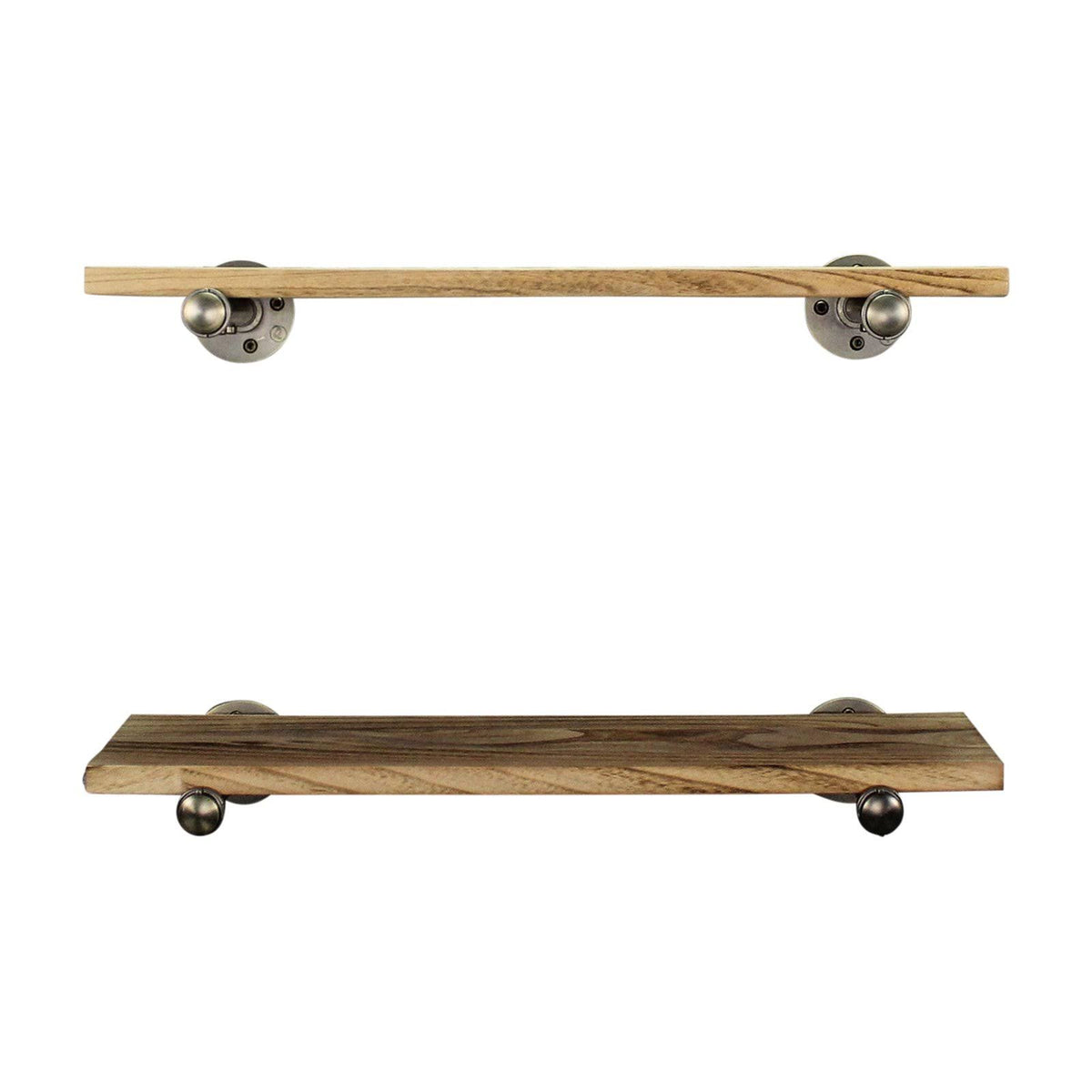 2-Piece Industrial Farmhouse Wall Shelf Set J640