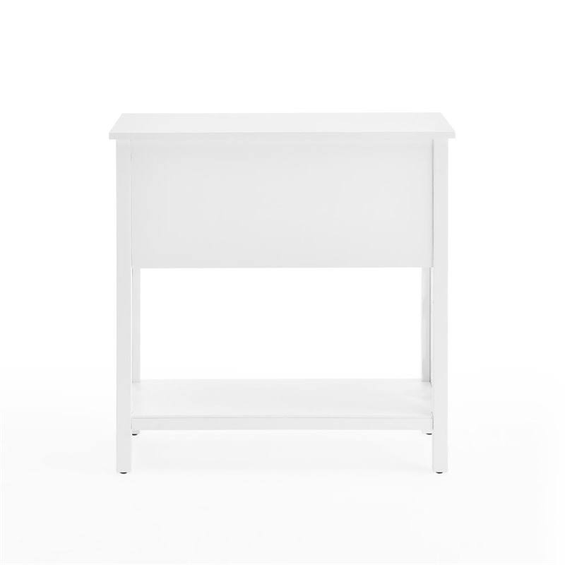Wood Console Table with 4-Drawers W70015