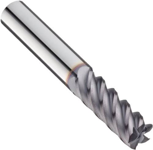 1 inch 5 Flute Solid Carbide Square End Mill A85166