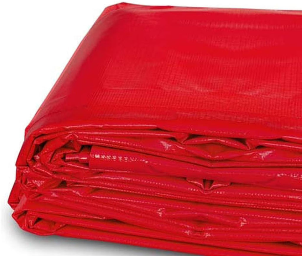 20 x 20 Feet Red Waterproof PVC Vinyl Tent Tarp F524368
