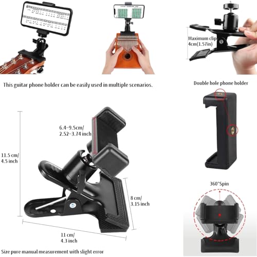 Guitar Accessories with Capo, Tuner and Picks J67643