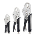 3 Piece Curved Jaw Locking Pliers Set Z897707