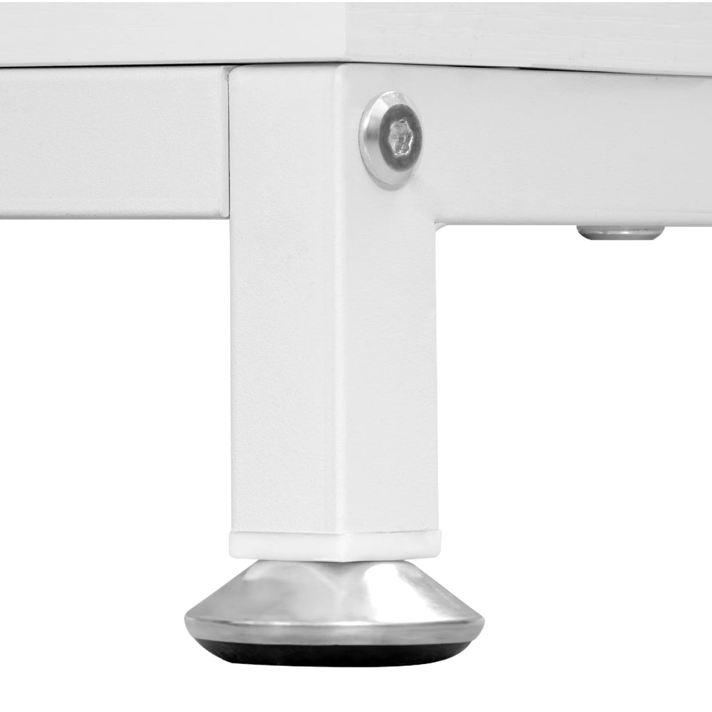 White Hall Tree with Storage Bench and 14 Hooks O156