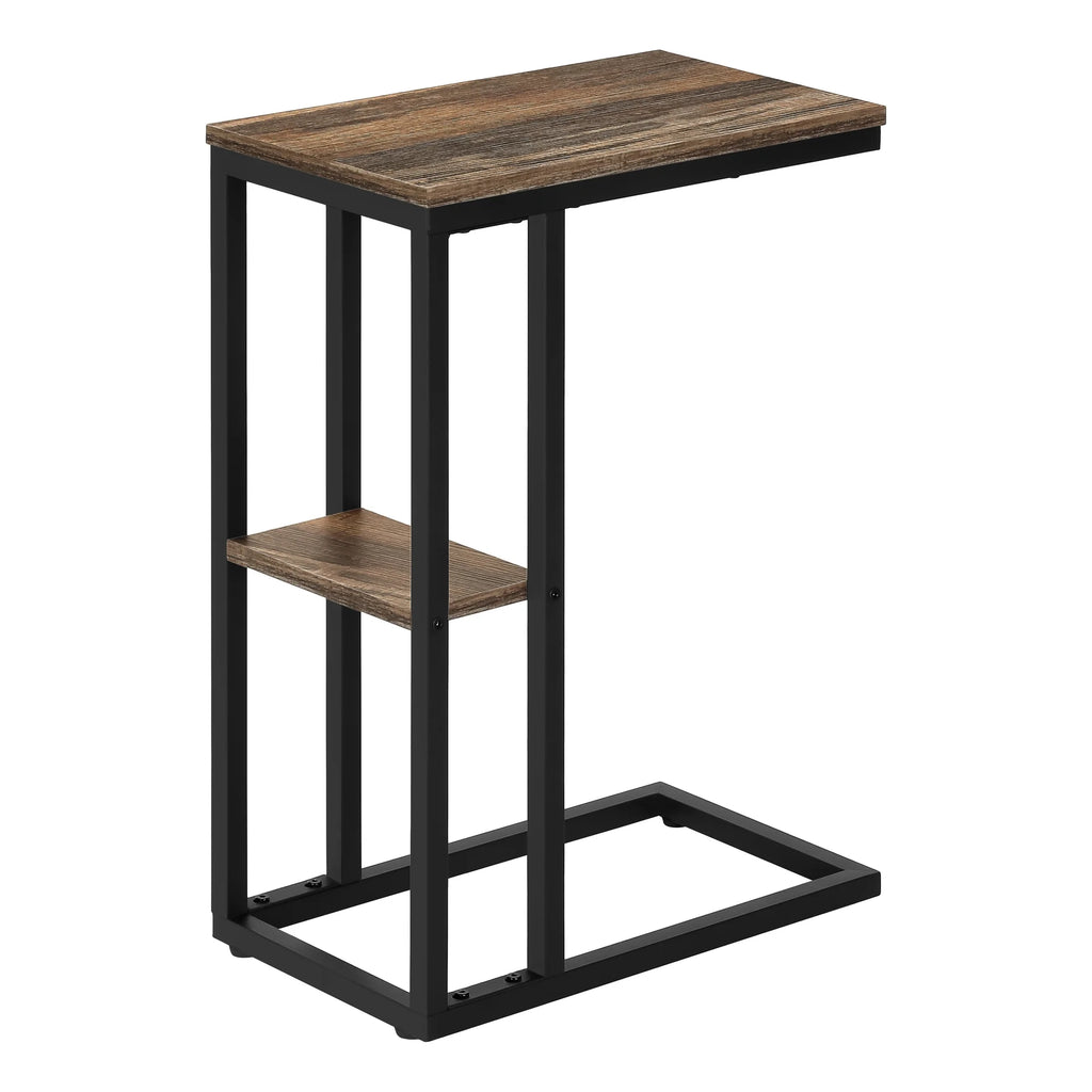 C-shaped Metal Accent Table C216