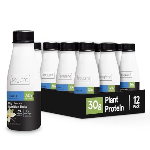 Chocolate 30g Protein Vegan Dairy Free 0g Sugar Ready to Drink Protein Drinks 11oz 12 Pack F9861