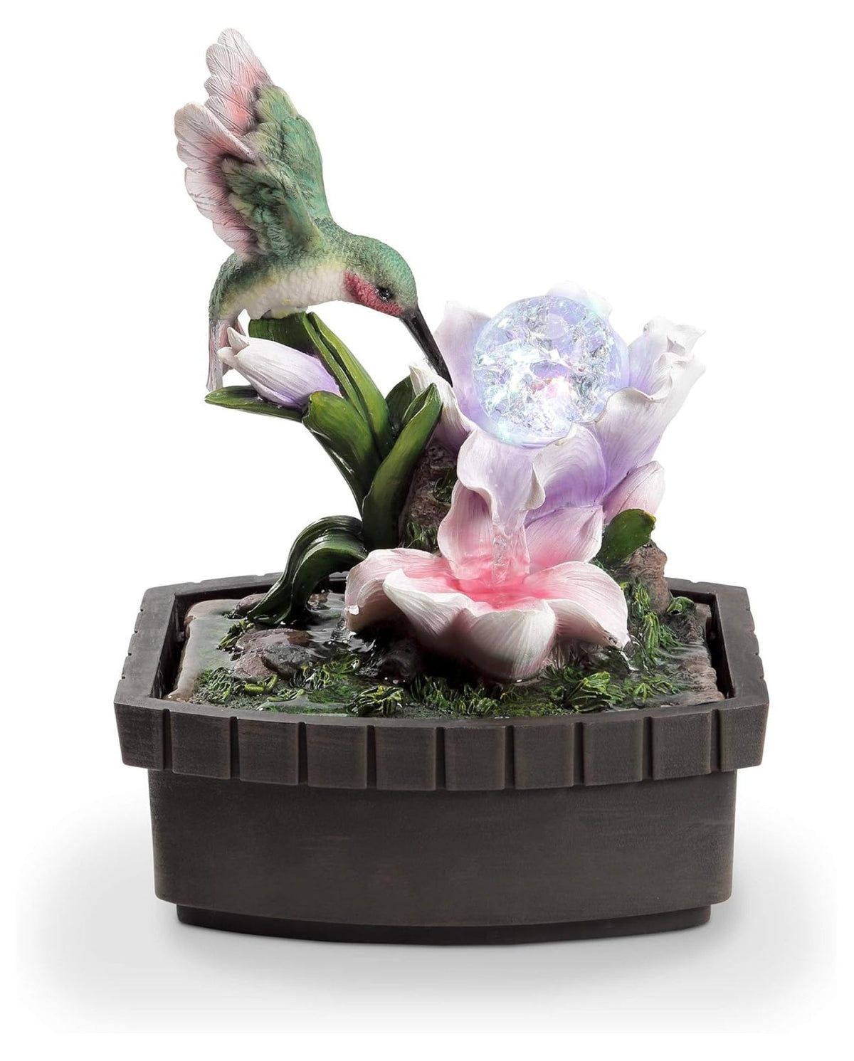11" H Multicolor Table Fountain L771
