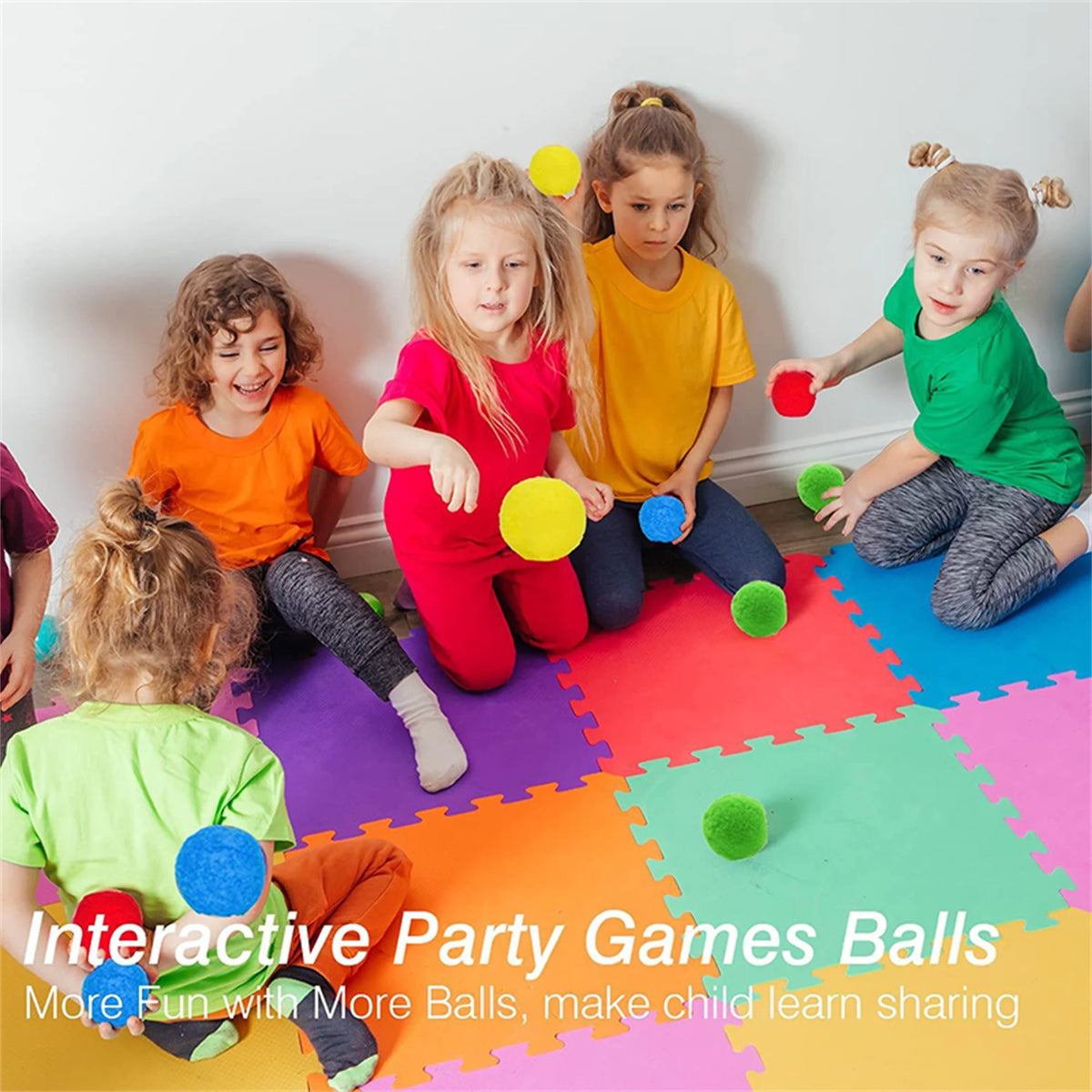 Colorful Reusable Water Cotton Balls C127
