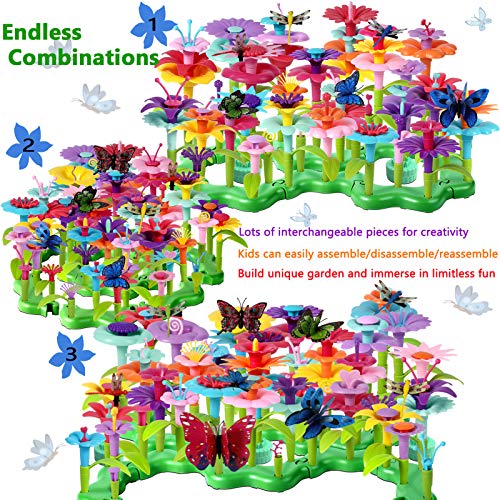 200 Pcs Flower Building Toy Set K70654