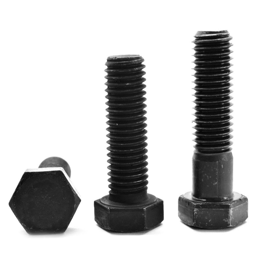 10 Piece Black Oxide Alloy Steel Hex Cap Screw K400891