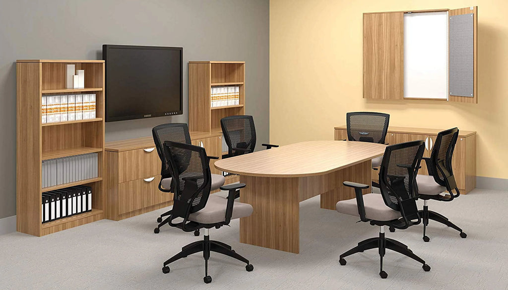 8FT Conference Table X 6 Chairs Set B1435