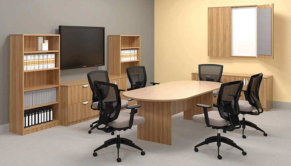 8FT Conference Table X 6 Chairs Set B1435