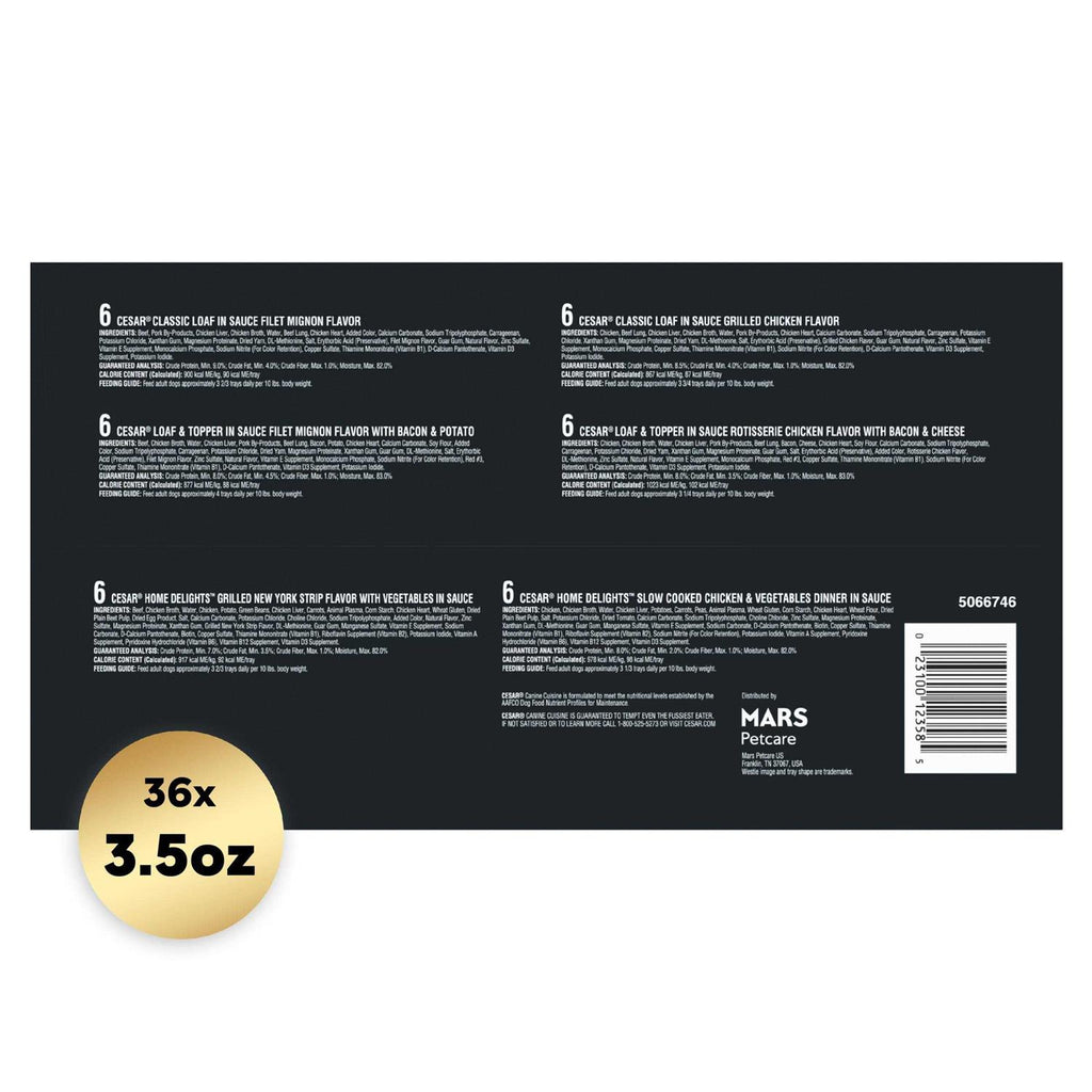 Wet Dog Food Variety Pack Y502