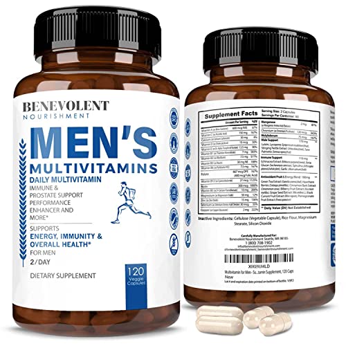 Non-GMO Multivitamin for Men, 120 Caps K38697
