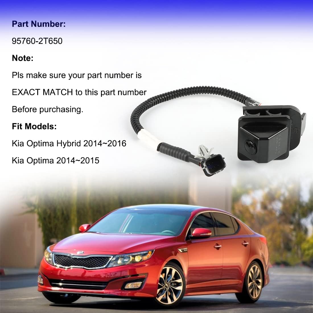 Rear View Backup Camera Park Assist Camera A9332