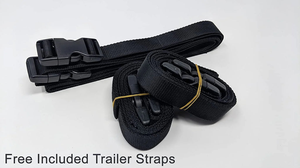 Yellow/Black All Weather Jet Ski Cover with Trailer Straps and Storage Bag E2658