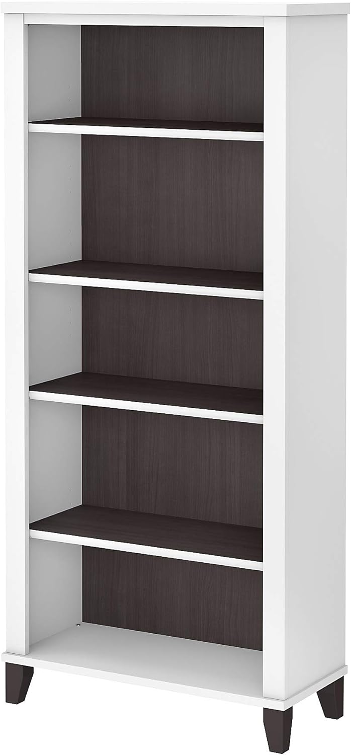 5 Shelf Bookcase, Sand Oak M3605