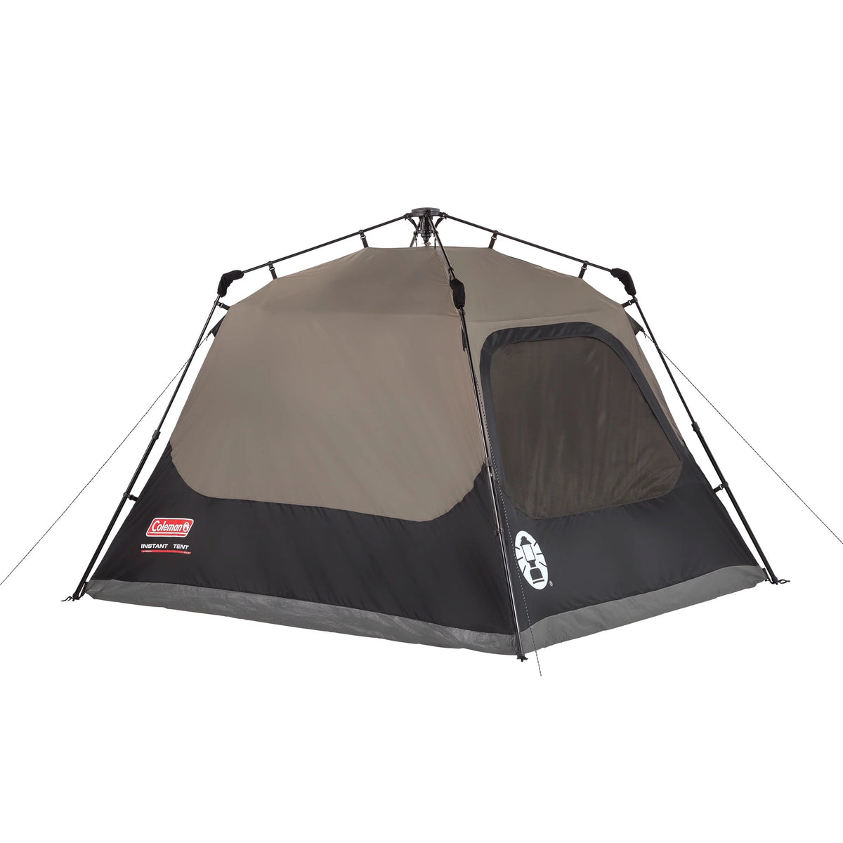 4-Person Cabin Camping Tent with Instant Setup, Gray Y610856