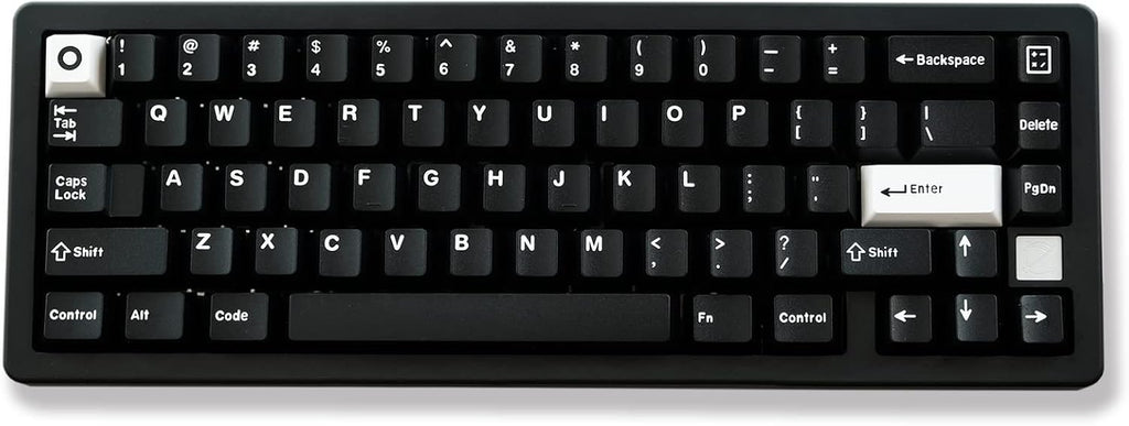 169 Keys Doubleshot Keycaps Cherry Profile ANSI/ISO Layout Mechanical Keyboard F68990
