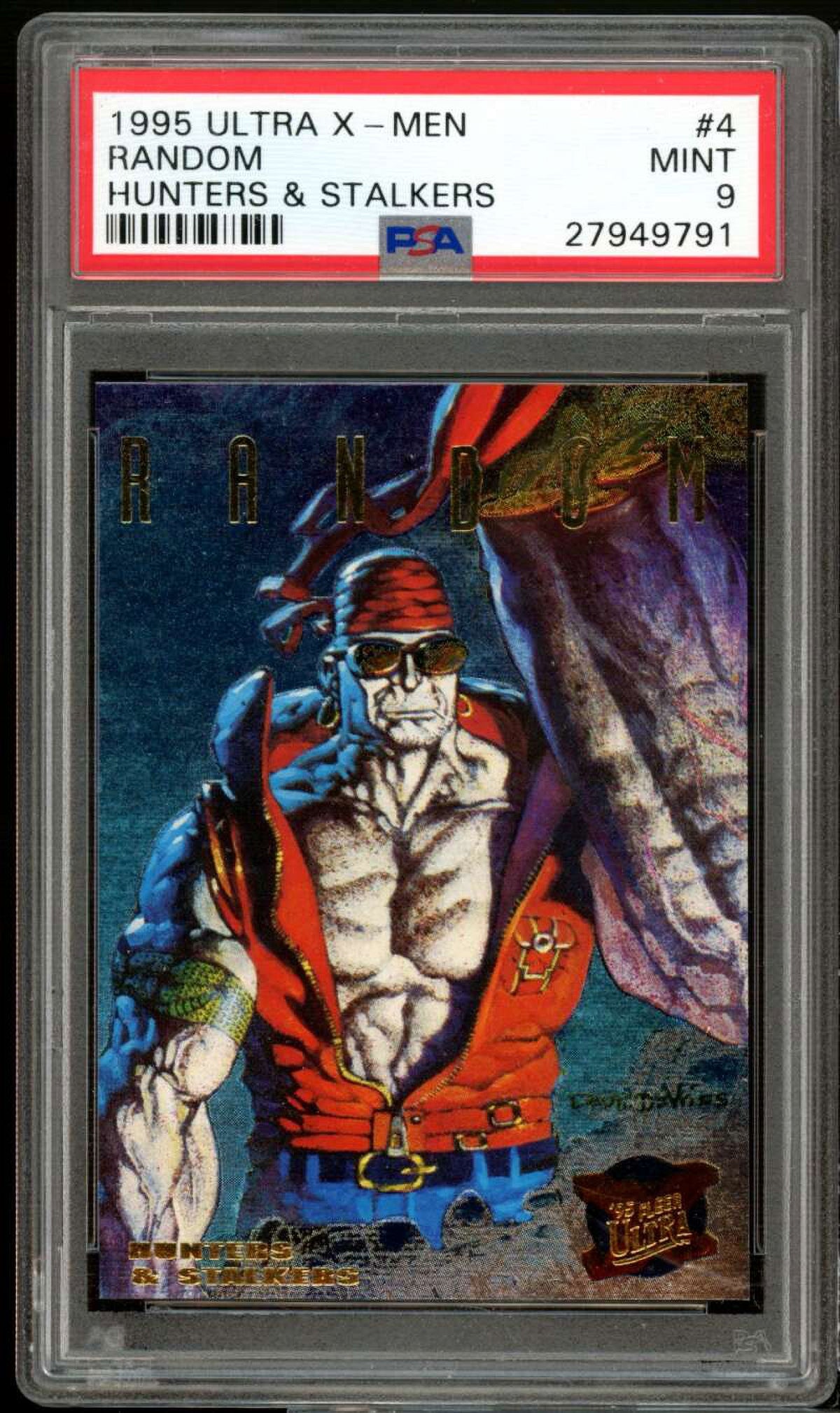 1995 Ultra X-Men #4 PSA 9 Card R982