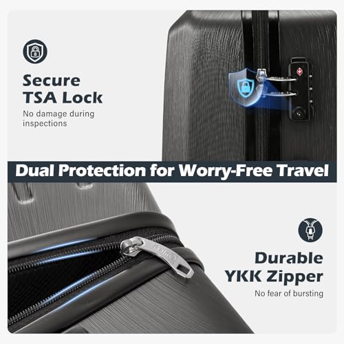 Lightweight Hardshell Spinner Luggage with TSA Lock 20in 24in 28in Q535180