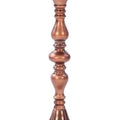 Wood And Aluminum Side Table F75583