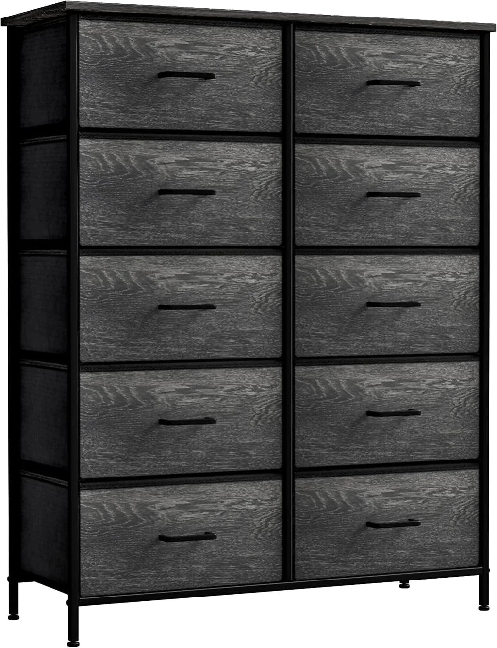 10 Drawer Faux Wood Storage Dresser V415876