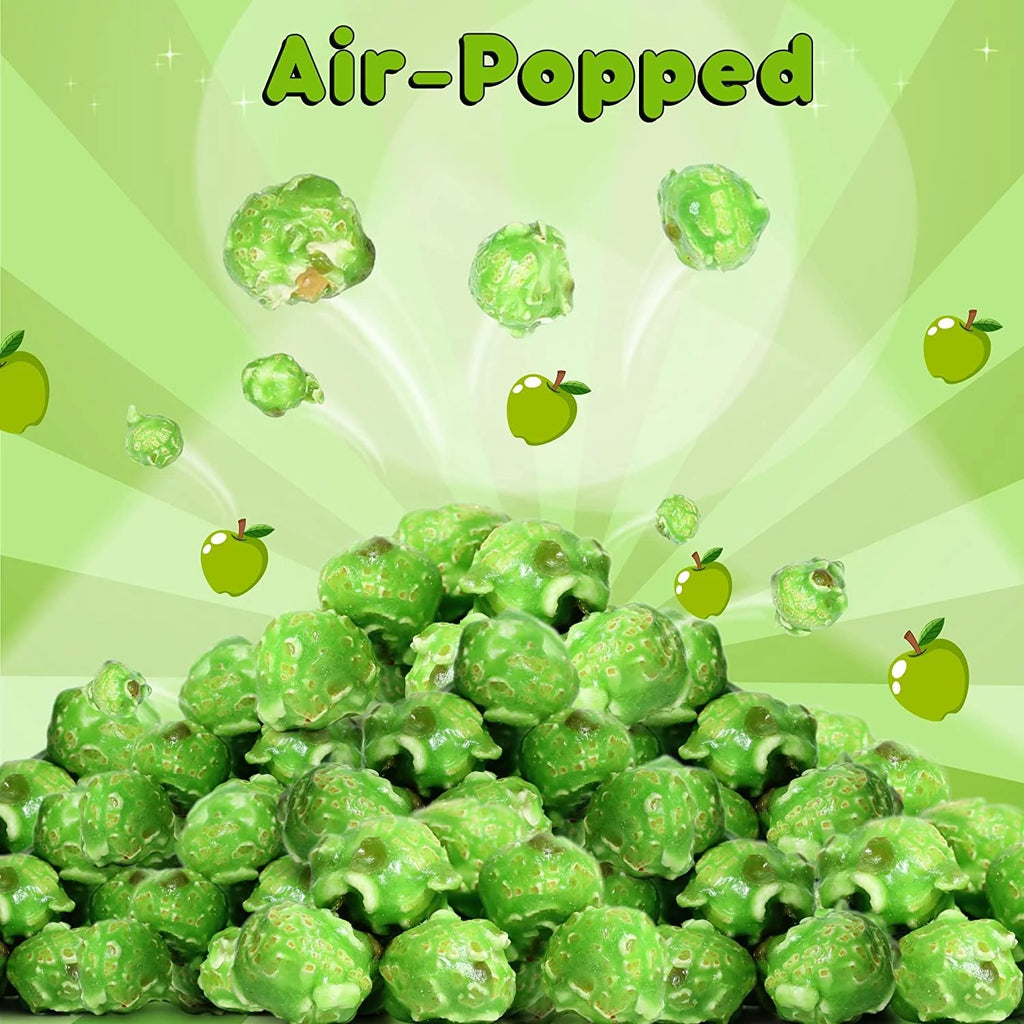 Green Apple Flavored Popcorn 1 lb Bag Gluten Free Vegan Kosher L660