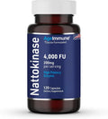 Nattokinase Supplement 4000 FU 200mg 120 Capsules V7259