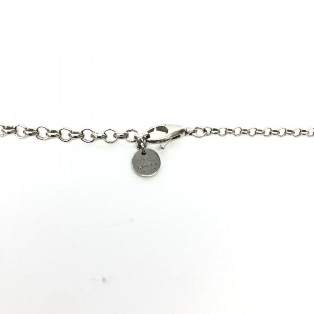 Silver Interlocking G Necklace E6463